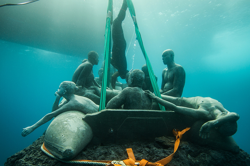 Джейсон Декарис Тейлор, подводный музей Испании, скульптура под водой, фото № 15