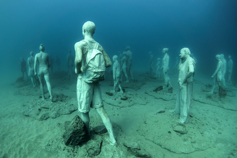 Джейсон Декарис Тейлор, подводный музей Испании, скульптура под водой, фото № 4