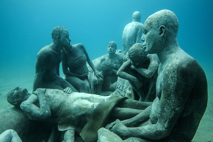 Джейсон Декарис Тейлор, подводный музей Испании, скульптура под водой, фото № 8