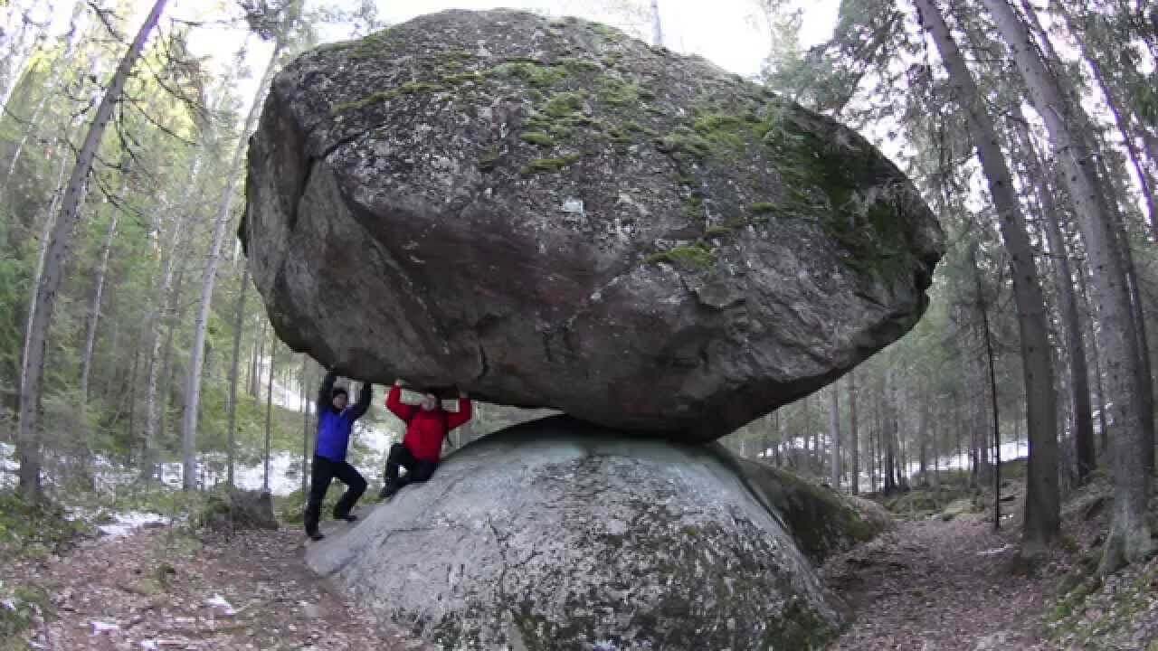 Камень Куммакиви. Финляндия