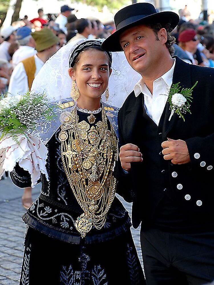 Португалия свадебный наряд