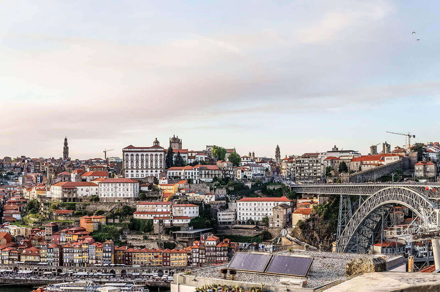 Город Порту в Португалии