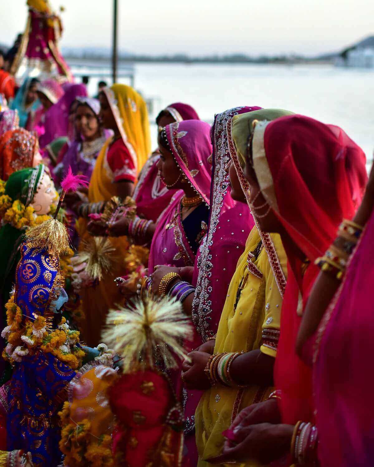 индийский фестиваль Гангаур 
