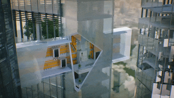 горизонтально-вертикальный лифт MULTI без троса, фото 1