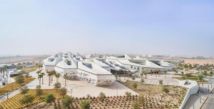 Исследовательский центр от архитекторки Заха Хадид в Эр-Рияде