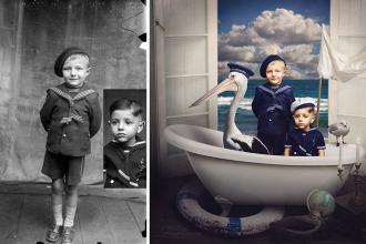 Реставрация фотографий. Из забвения в красочное искусство