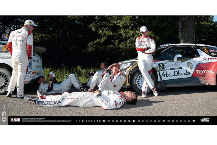 Автомобильный календарь на 2015 год McKlein Rally. В стиле ралли WRC