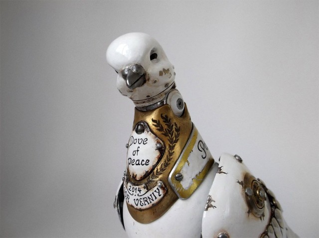 Скульптуры животных и птиц в стиле стимпанк от Игоря Верного