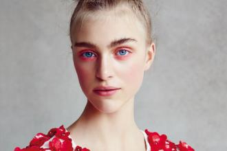 Модели Хедвиг Палм и Эстер Хиш в журнале Allure, январь 2015