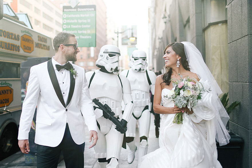 Свадьба в стиле Звездных войн. Фото № 3