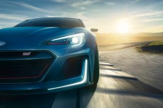 Subaru BRZ STI на автосалоне в Нью-Йорке