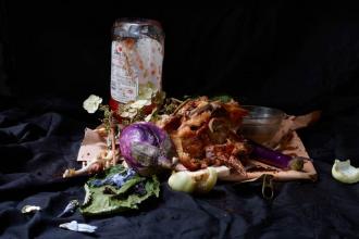 Восстановленная красота: натюрморты из отходов и гнилых продуктов со свалок