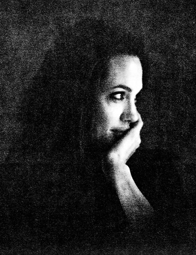 интимные снимки Анджелины Джоли, голая Джоли, личные фото-14