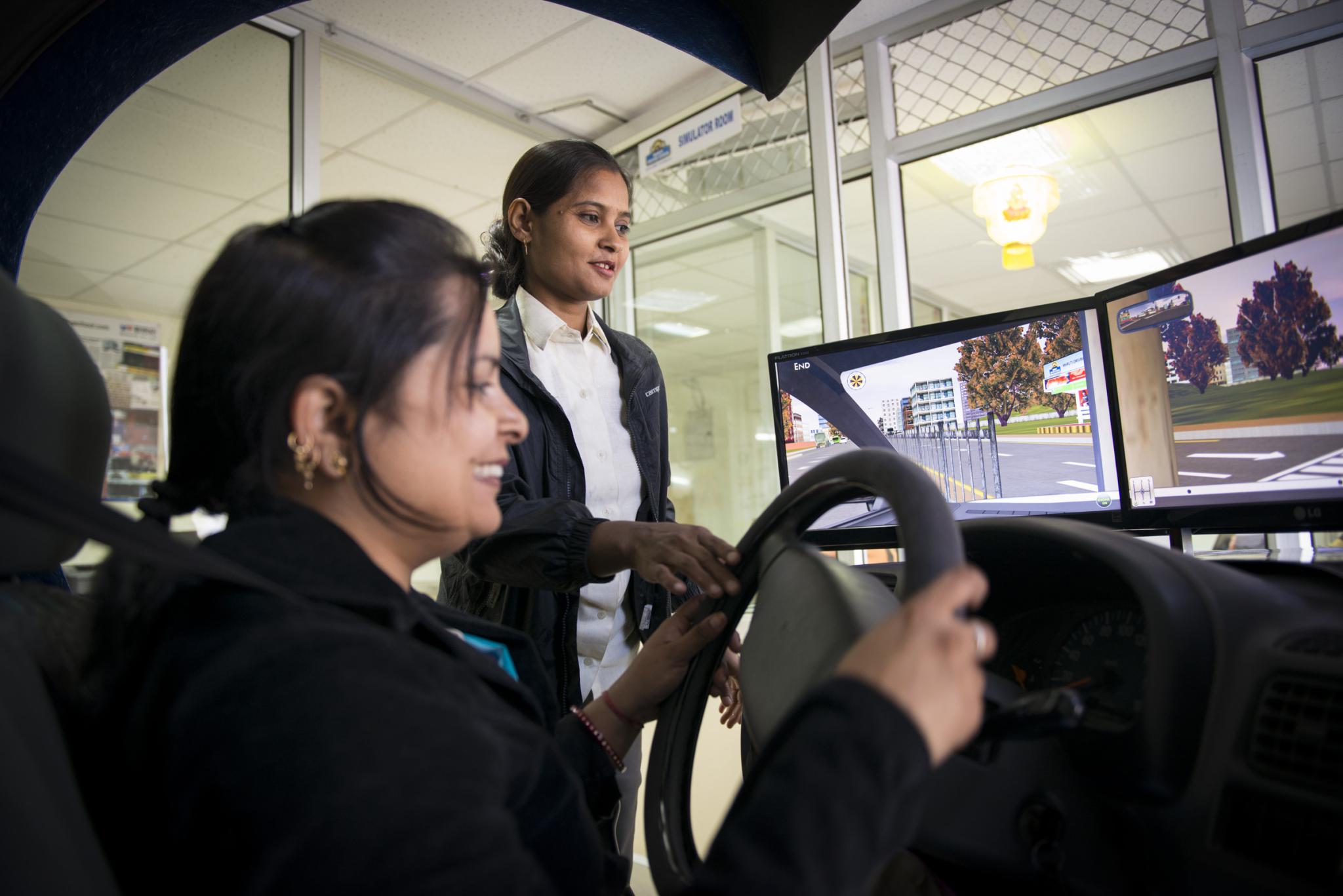 женщина-водитель в Индии-4
