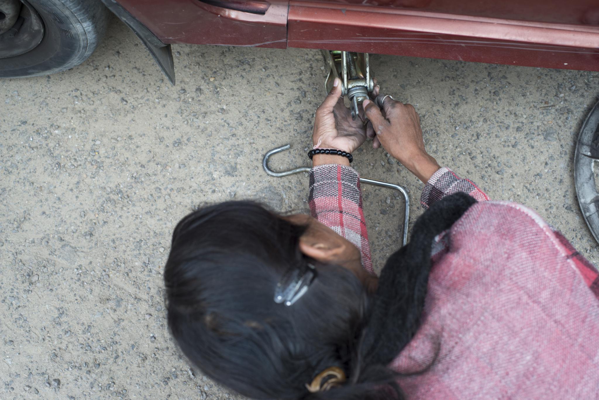 женщина-водитель в Индии-5