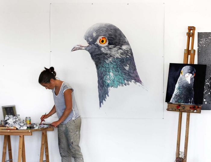 Картины голубя: история яйца вдохновившего на творчество