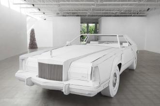Шеннон Гофф воссоздал дедовский Lincoln Continental 1979 года из картона