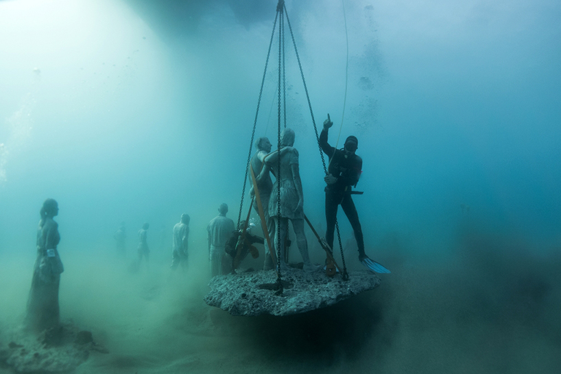 Джейсон Декарис Тейлор, подводный музей Испании, скульптура под водой, фото № 16