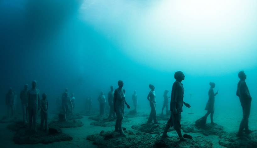 Джейсон Декарис Тейлор, подводный музей Испании, скульптура под водой, фото № 3