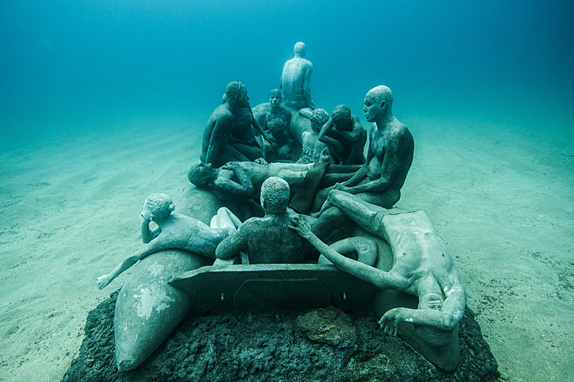 Джейсон Декарис Тейлор, подводный музей Испании, скульптура под водой, фото № 7
