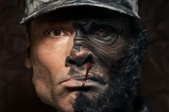 Анимализм в портретах людей в военной форме