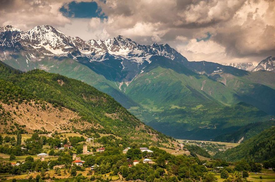 горы Грузии, Сванети, природа Грузии, фото № 14