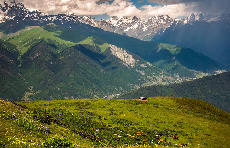 горы Грузии, Сванети, природа Грузии, фото № 3