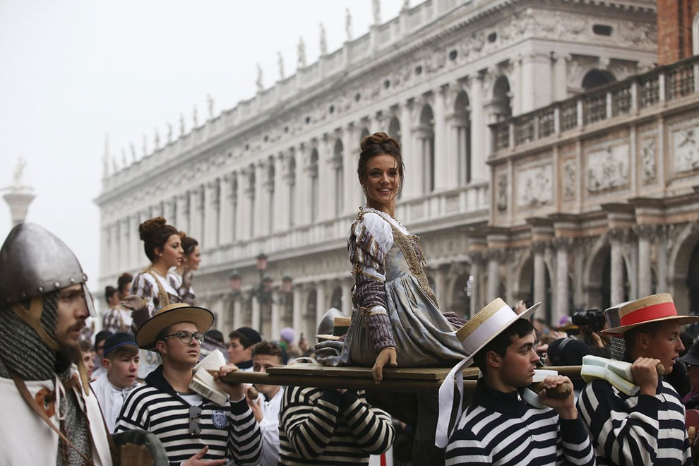 карнавал в Венеции 2016, венецианский карнавал 2016, лучшие карнавалы, про карнавал, фото № 23