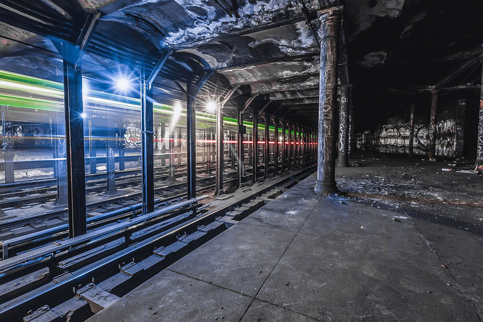 метро Нью-Йорка, фото станций метро, заброшенные станции метро, фото № 1