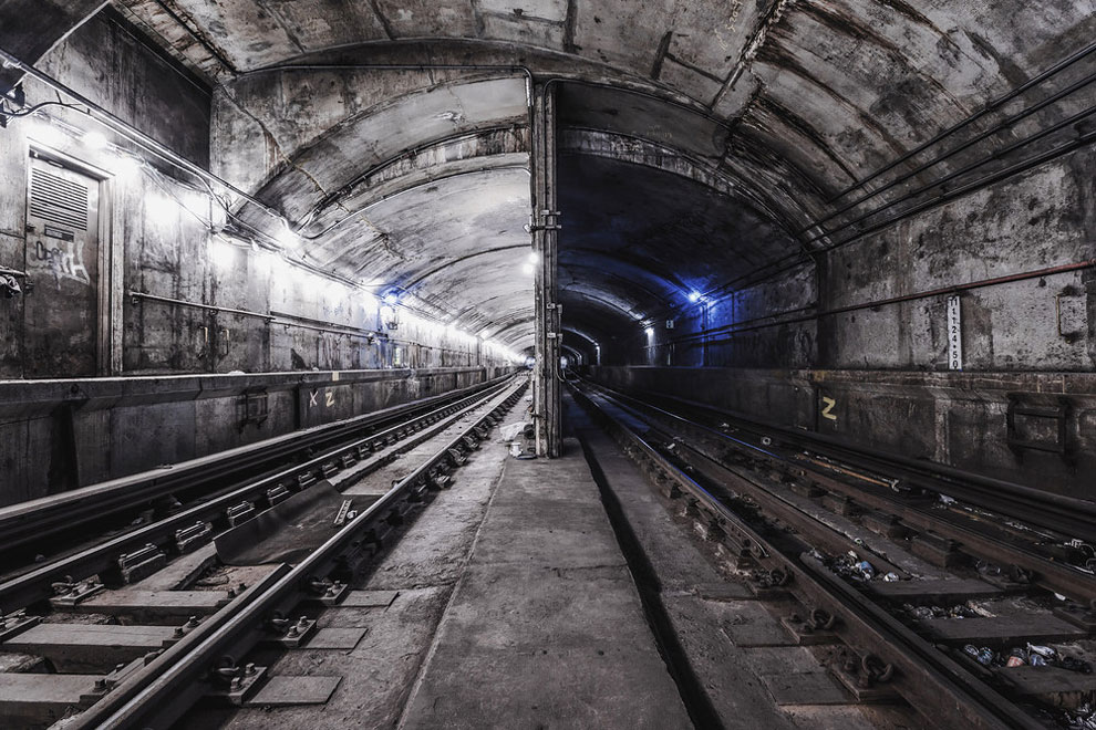 метро Нью-Йорка, фото станций метро, заброшенные станции метро, фото № 3
