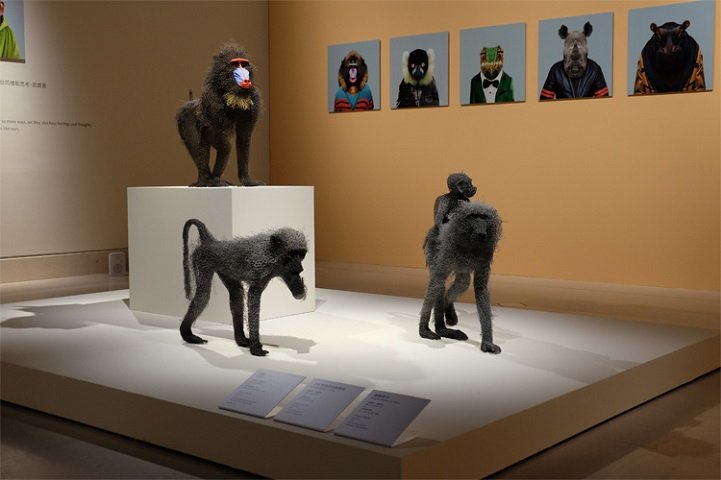 скульптуры животных, школа современного искусства, выставка современного искусства-15