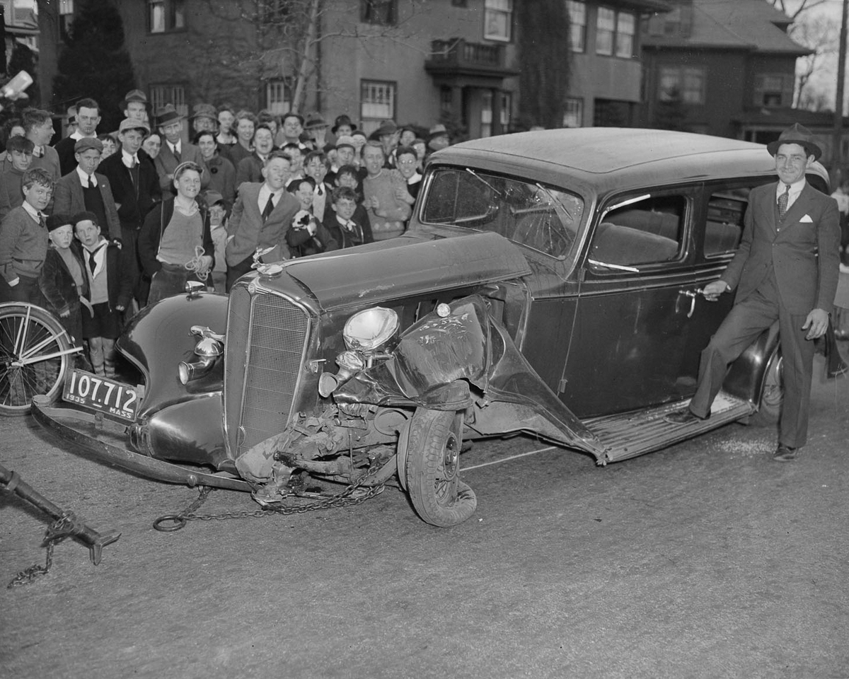 Автомобильные аварии в 1910-1960