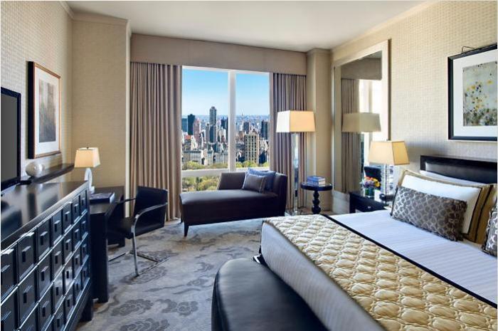 Самые лучшие отели класса люкс рядом с Центральным парком Нью-Йорка
