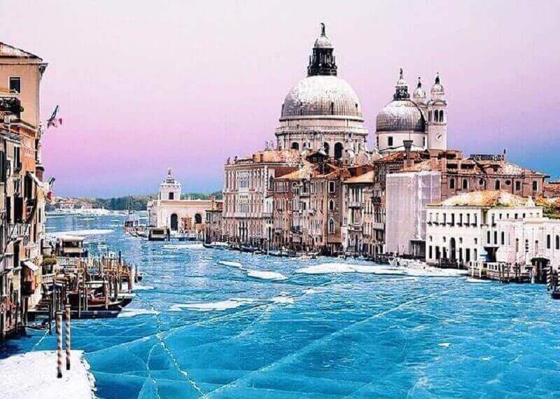 Венеция в зимние месяцы