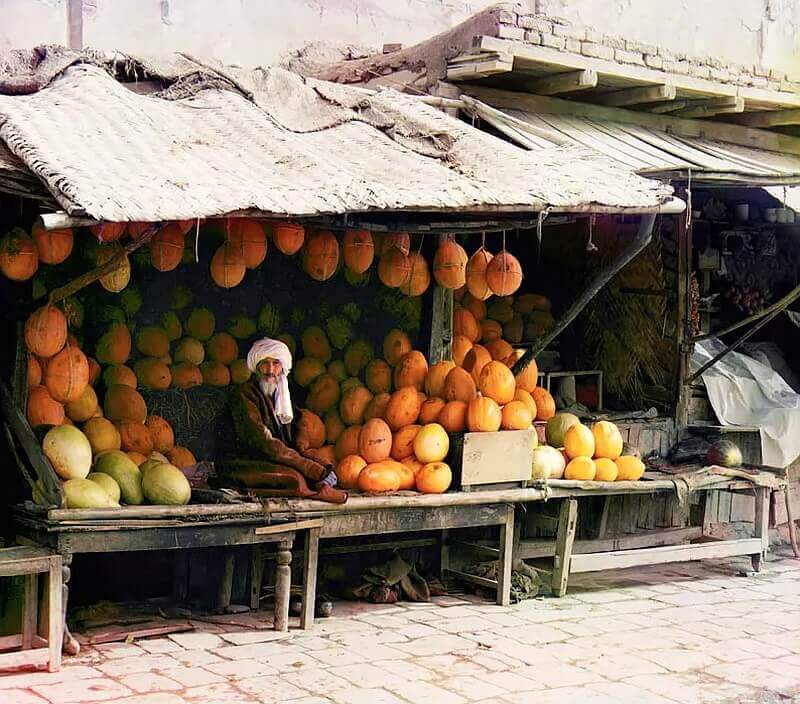 Рынок в Самарканде. Между 1905-1915 гг.