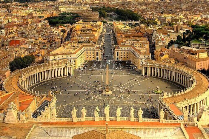 Ватикан – самое маленькое независимое государство в мире