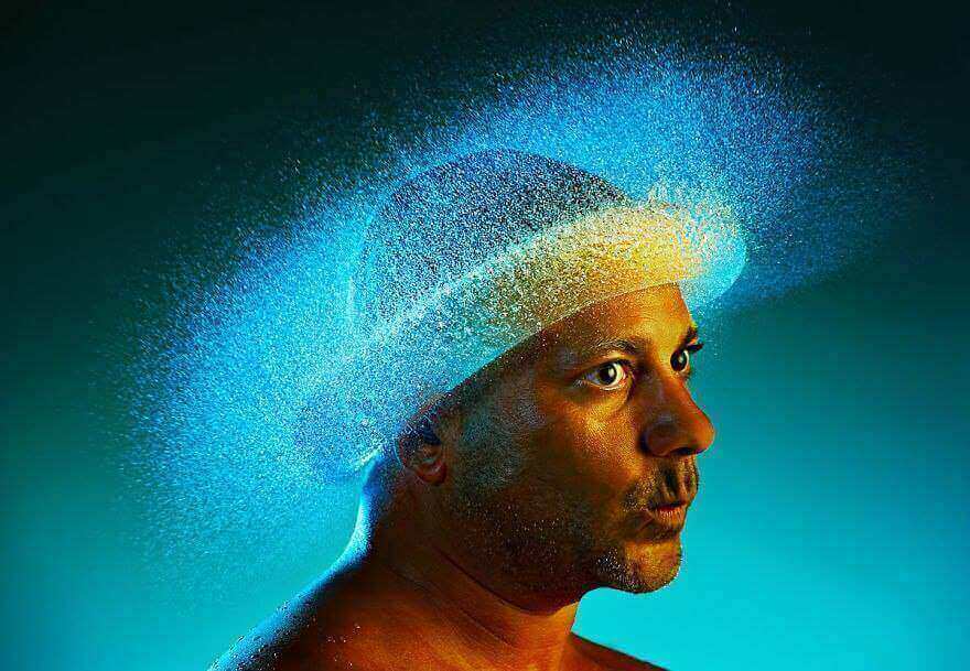 водяной парик для мужчин