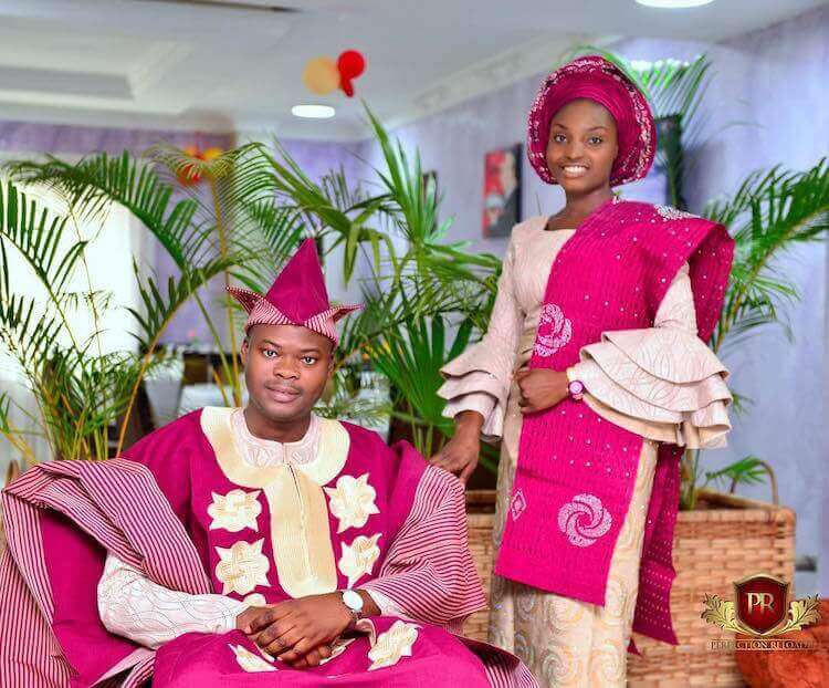 Нигерия свадебный наряд
