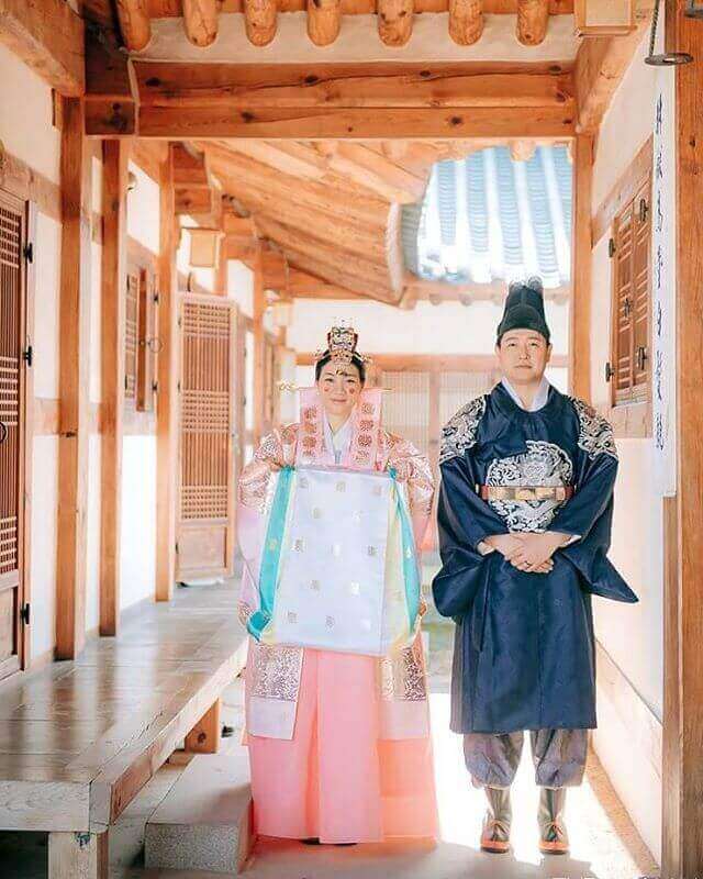 Южная Корея - свадебный наряд