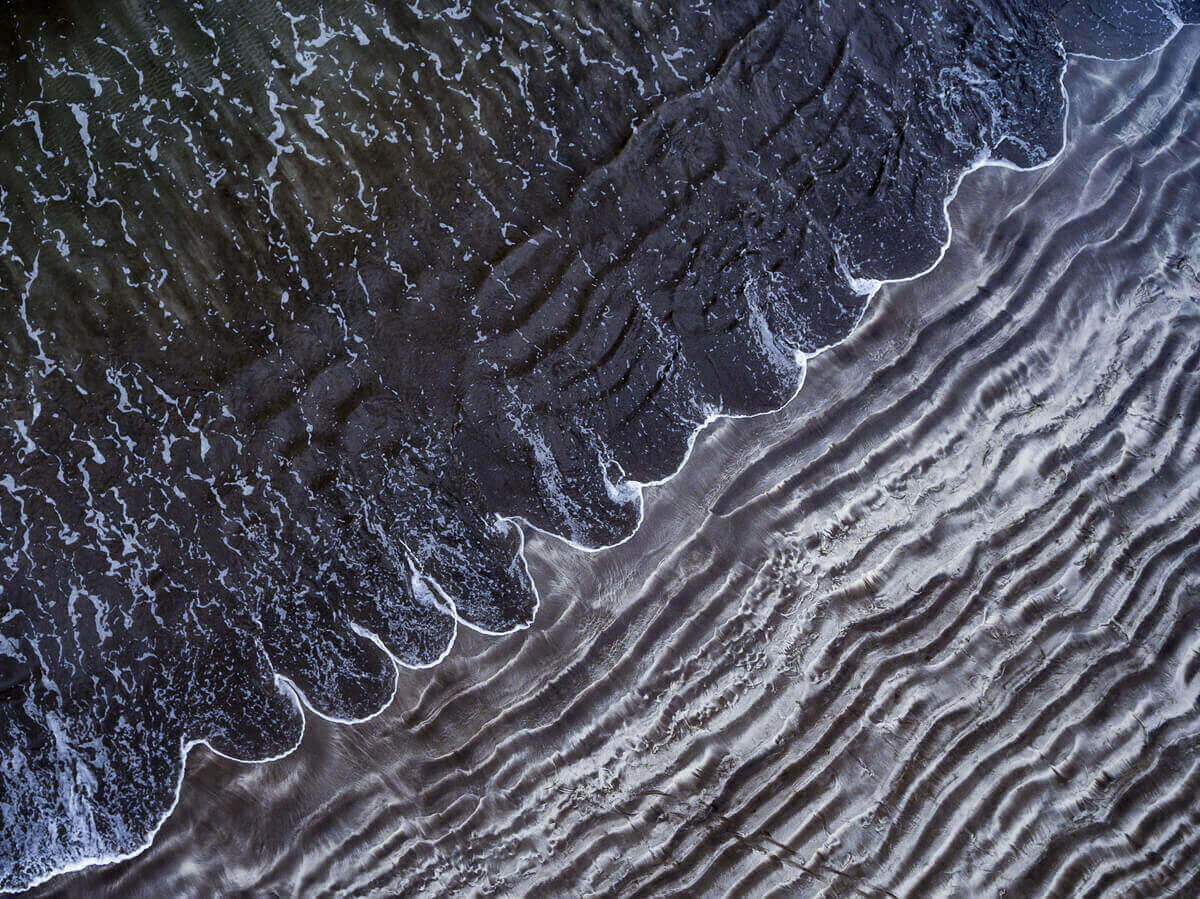 Гирлянда, Съемку с воздуха при помощи дрона, пляж в Сан-Августине, Маспаломас