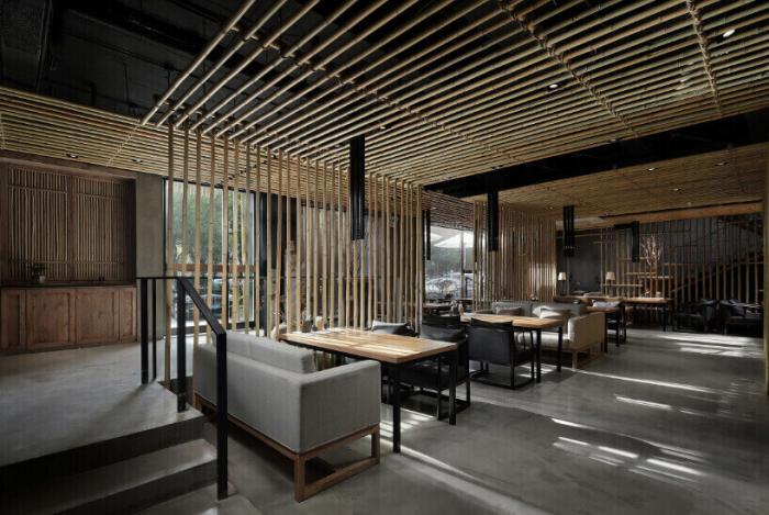 Minggu Design: «бамбуковый путеводитель» по китайскому ресторану