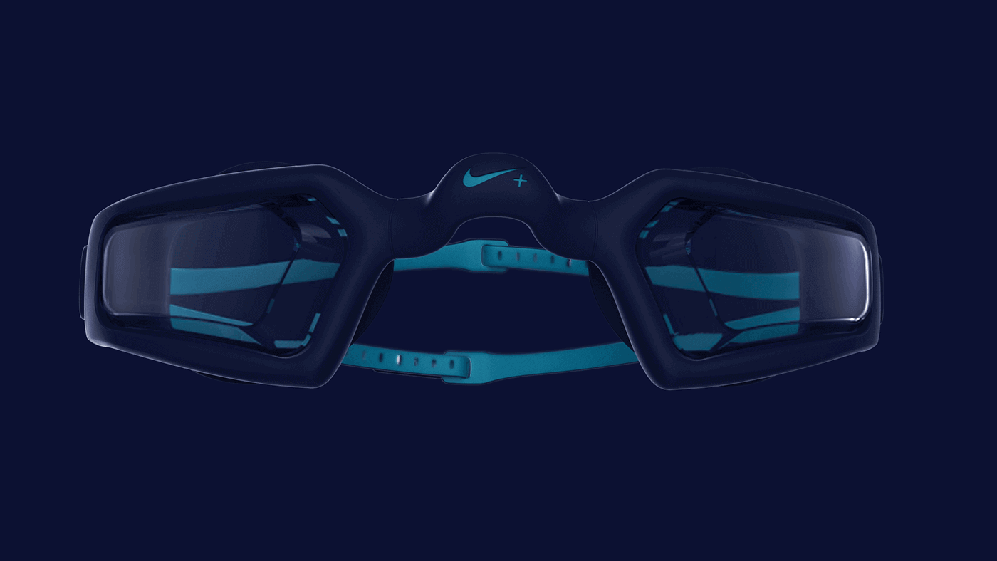 музыкальные очки для плавания Nike+