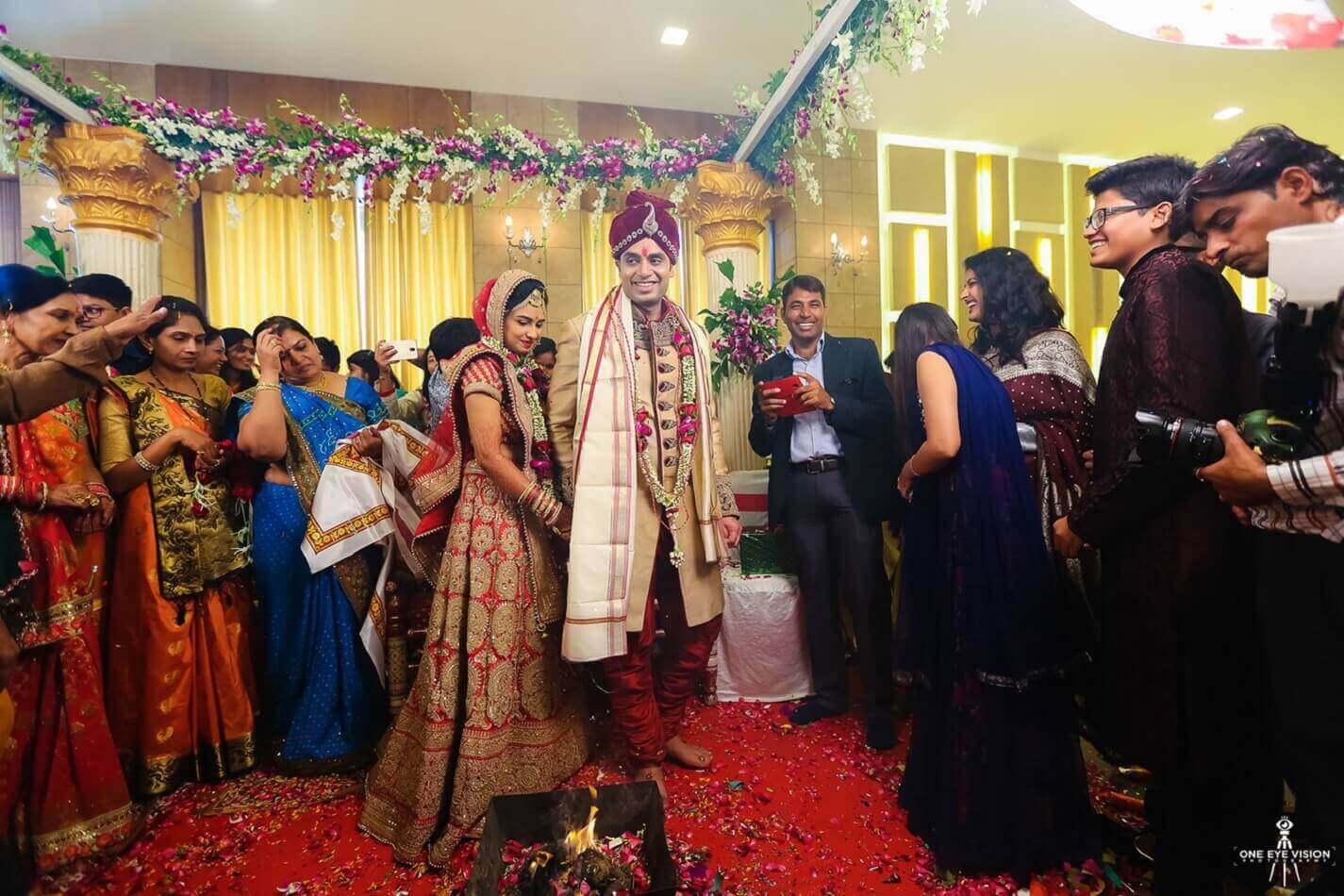 Бракосочетание Индийской свадьбы