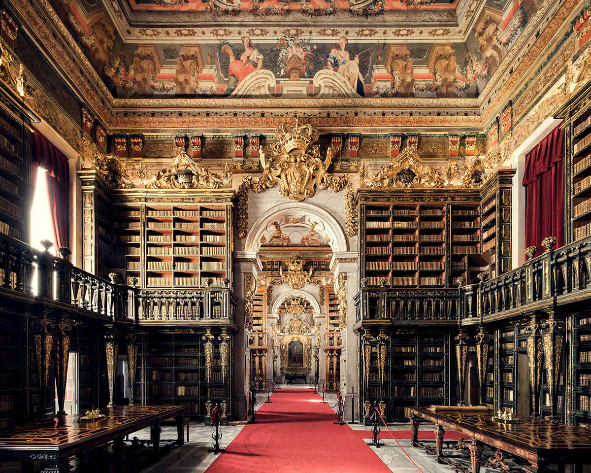 Библиотека Жуанина, Коимбра, 1728