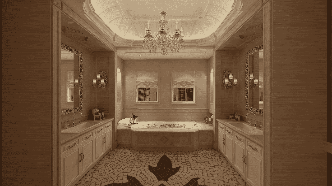 3D-дизайн ванной комнаты, фото 10