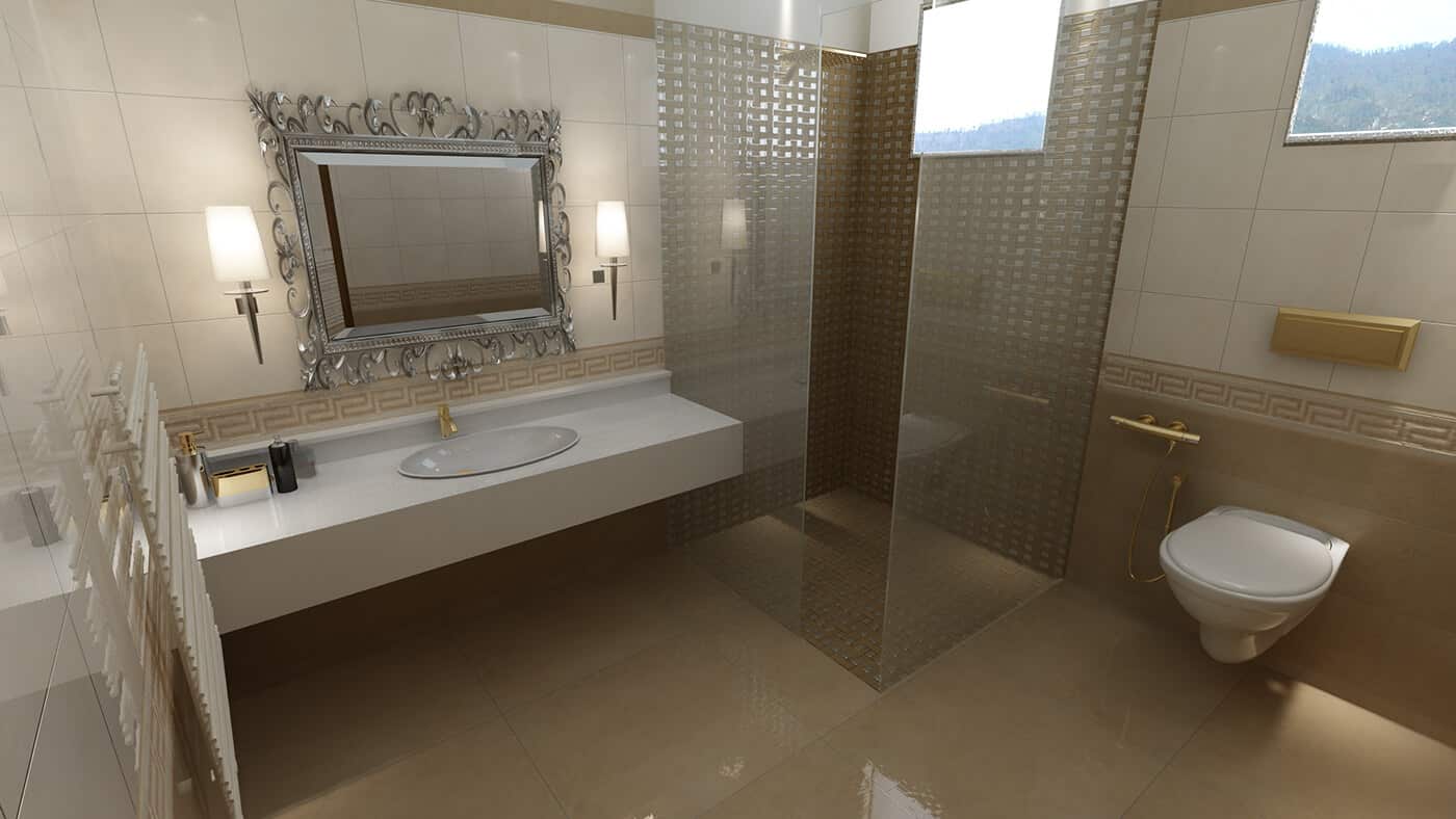 3D-дизайн ванной комнаты, фото 2