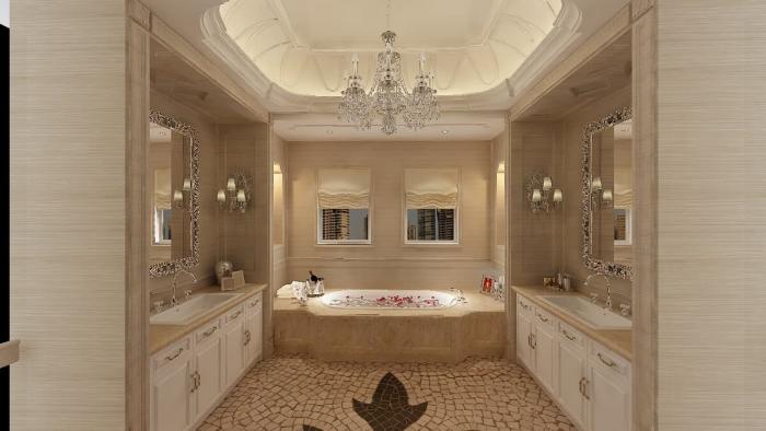 3D-дизайн ванной комнаты – оригинальное оформление креативной идеи