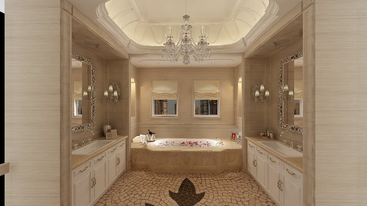 3D-дизайн ванной комнаты, фото 8