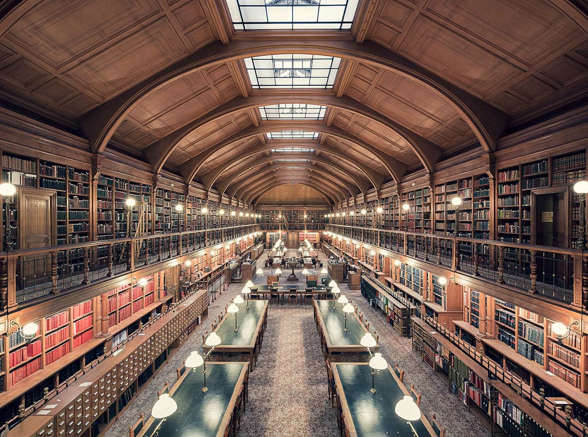 Библиотека Отель де Вилль, Париж, 1890