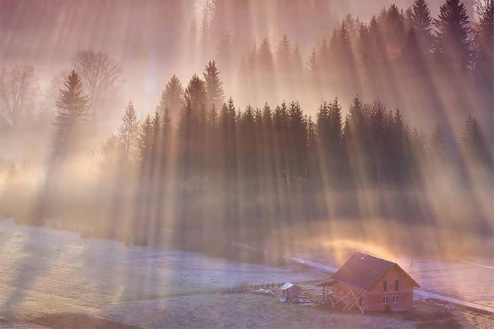 Меж облаков и туманов: Прекрасная сельская Польша в сказочных фотографиях